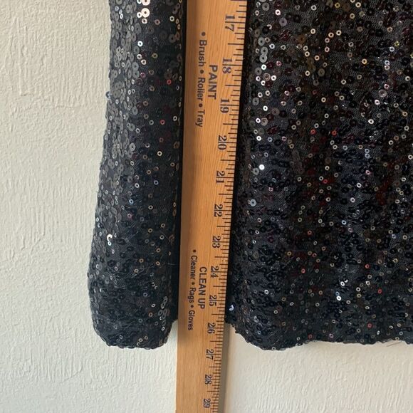 Liz Claiborne black glitter tank size XL - Picture 6 of 7